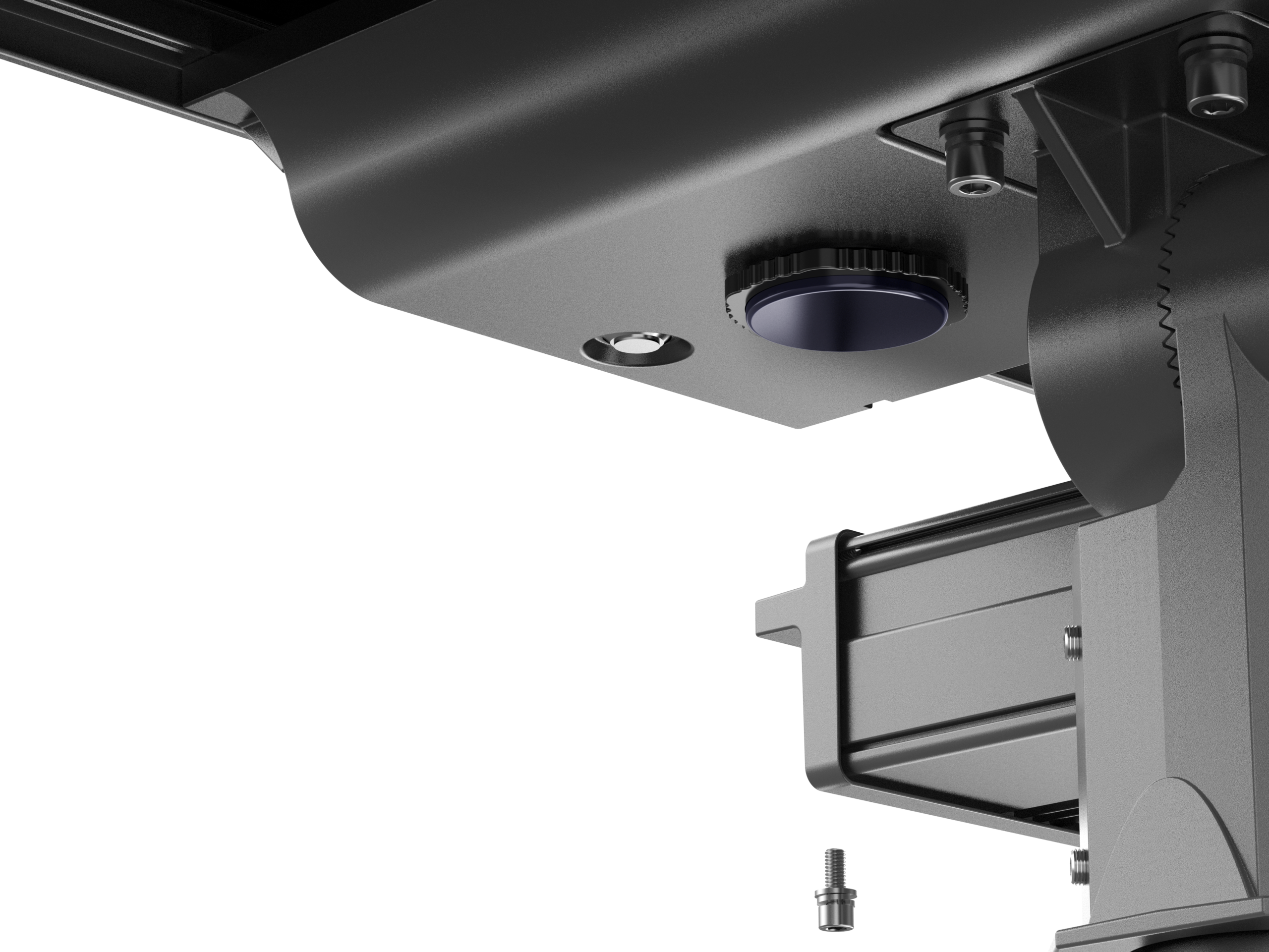 Close-up of the sensor and underside of the LTA01 fitting