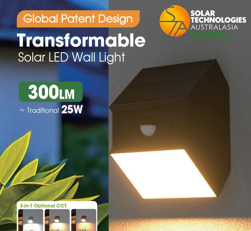 STA Transformable Solar LED Wall Light cover