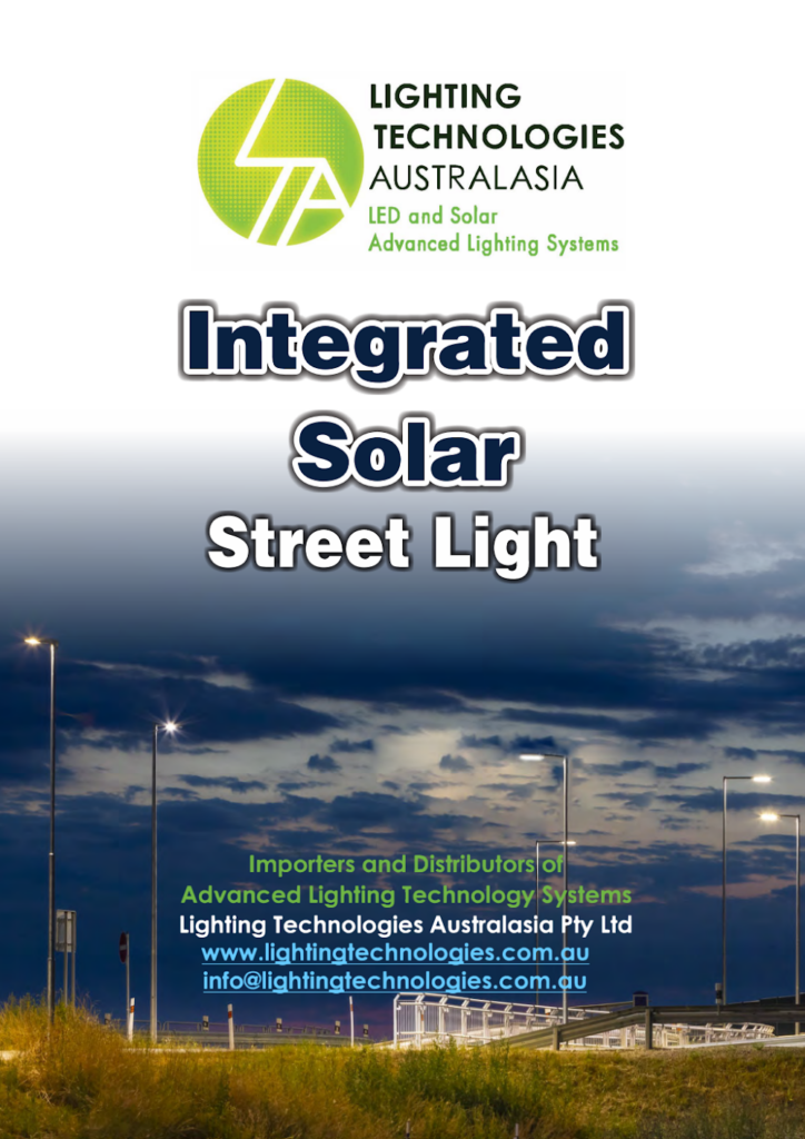 LTA Series Integrated Solar Street Light cover